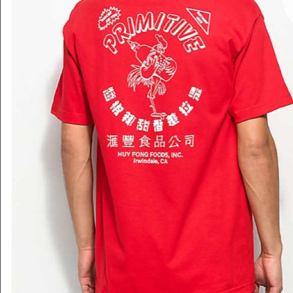 red primitive shirt